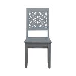 Trellis Lane Accent Chair- Grey - Image 4