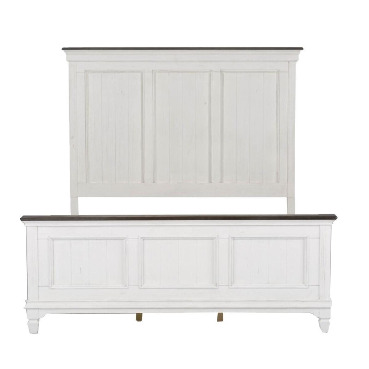 Allyson Park Queen Panel Bed, Dresser & Mirror - Image 4