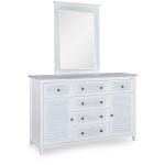 High Tide Bedroom - 6 Drawer / 2 Door Dresser - BD08-1250