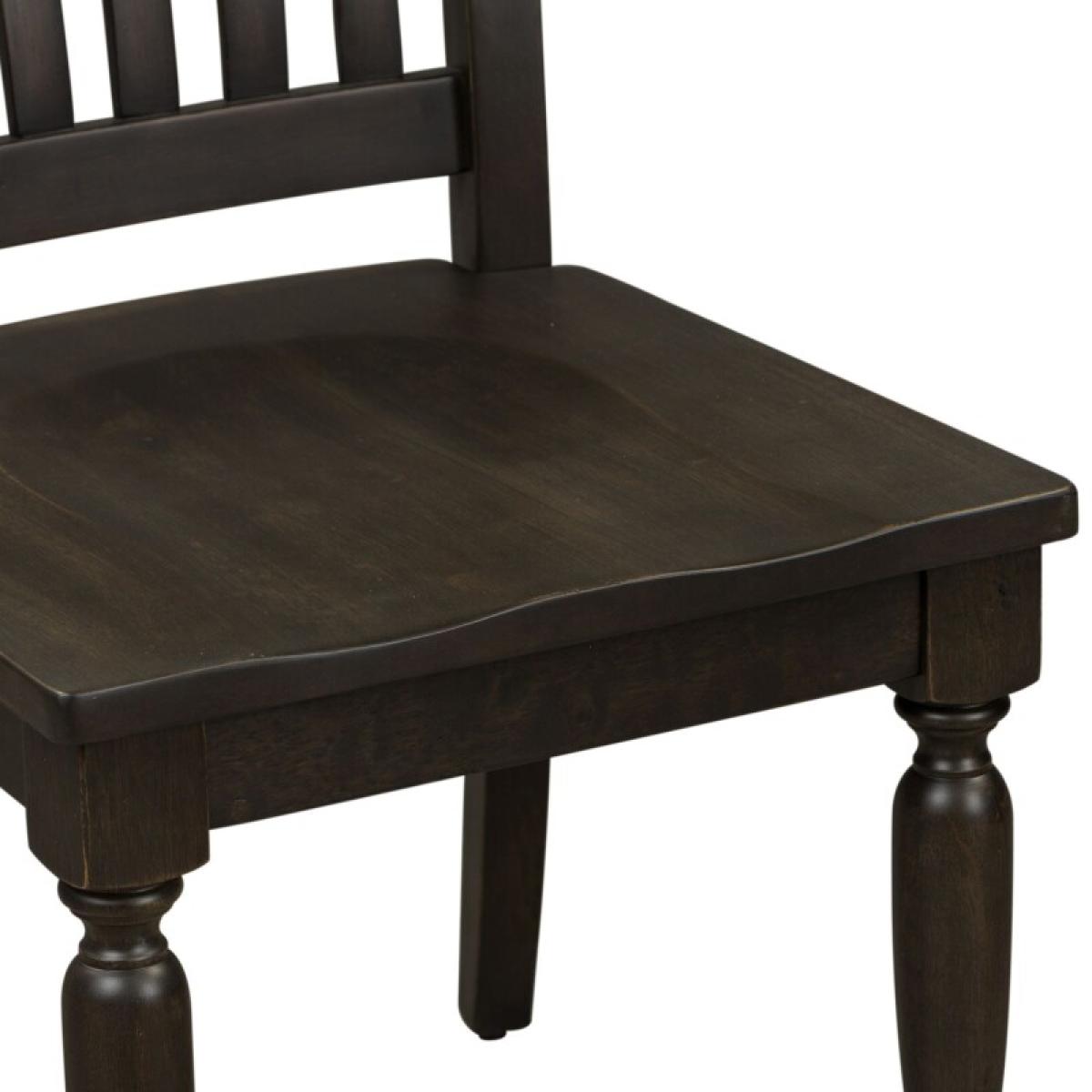 Harvest Home Slat Back Side Chair (RTA) - Image 7