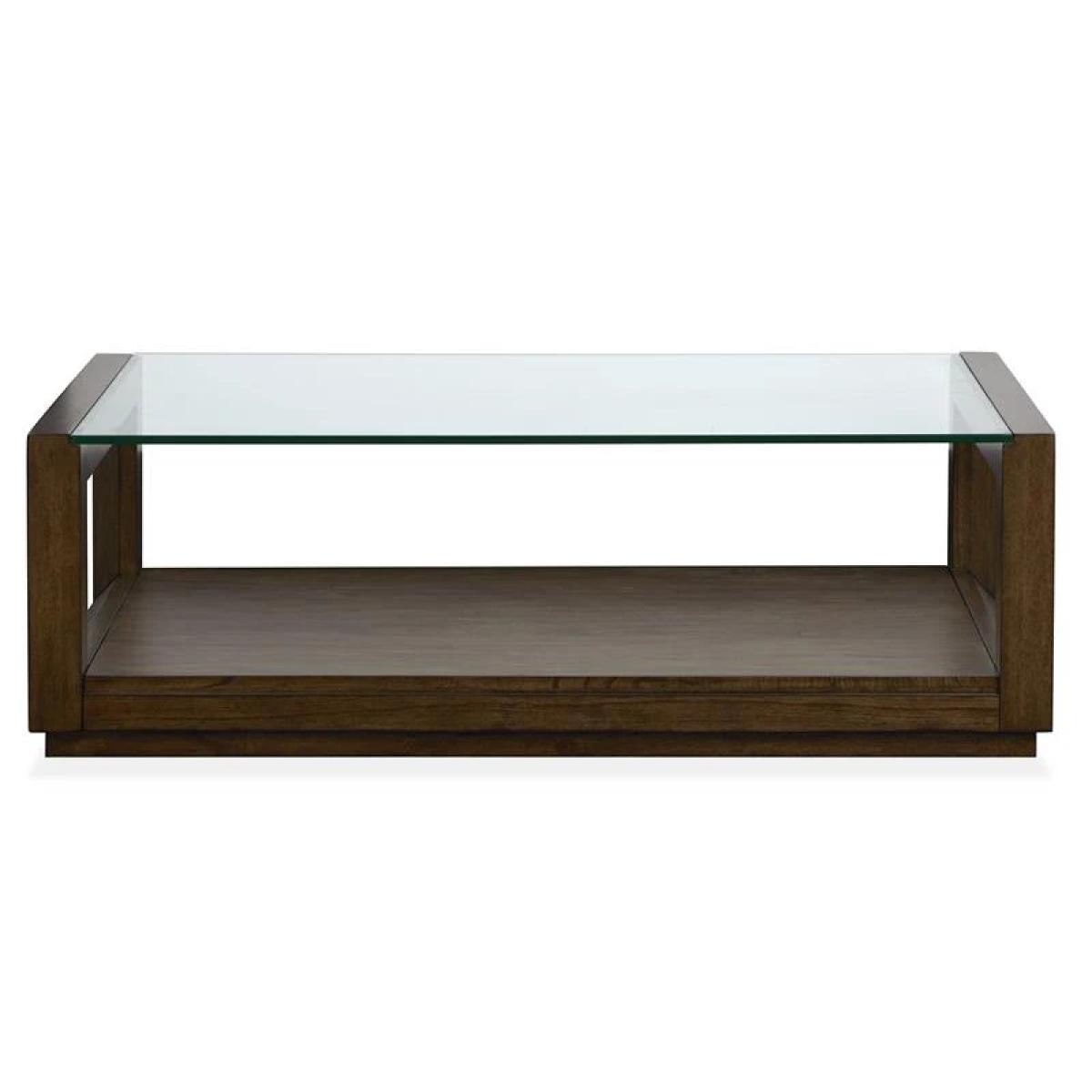 Sebastian T6361-43 Rectangular Cocktail Table w/Casters - Image 5