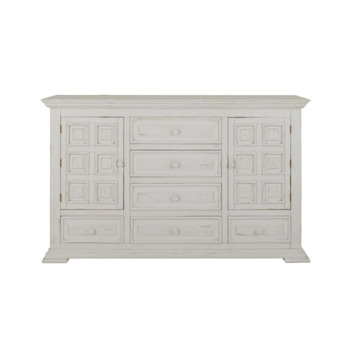 6 Drawer 2 Doors Dresser - Terra - Image 4