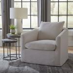 Uph Swivel Accent Chair - Ivory