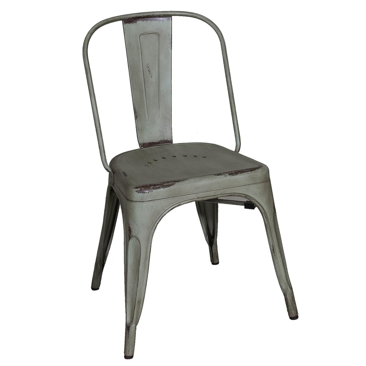 Bow Back Side Chair - Green-Set of 4 - Image 4