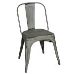 Bow Back Side Chair - Green-Set of 4 - Image 4