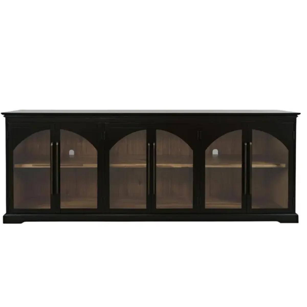 0a6cb1d76c2919cb93e8dfa72a8b7c92 Archdale Gothic Arch 6 Door Accent Cabinet - Image 1