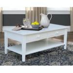 Destinations Collection - Spencer Coffee Table in Pure White - Image 11
