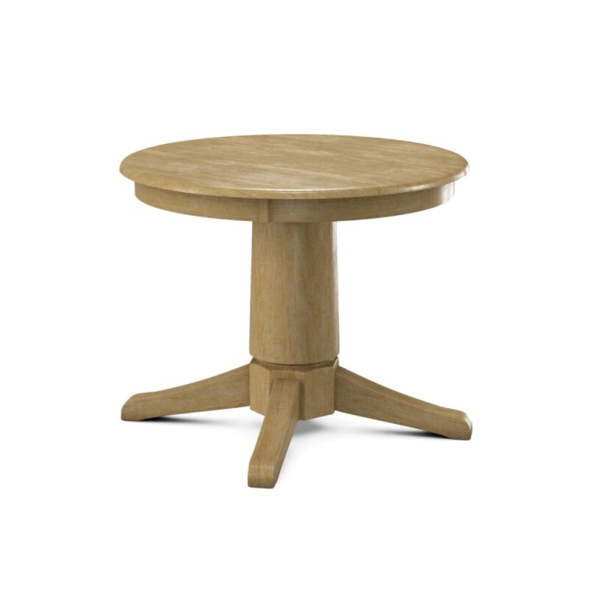 Build Your Own Pedestal Table w/ 30"H Transitional Pedestal for Solid Tops - Image 33