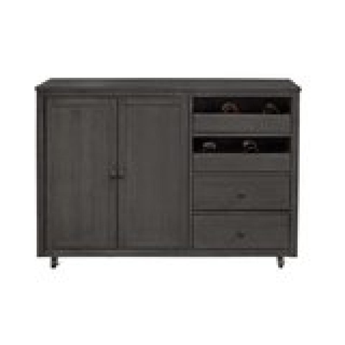 SoMa - Wine and Storage Cabinet in Coal - Image 9
