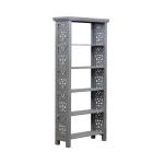 Trellis Lane Accent Bookcase- Grey - Image 3