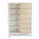 Miramar Woven Mirrored Door Chest - Image 6