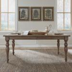 Americana Farmhouse Rectangular Leg Table - Image 3