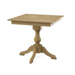 Build Your Own Pedestal Table w/ 36" Square Tabletop w/ Reverse Bevel Edge - Image 25
