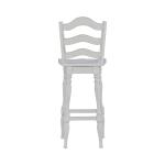 Magnolia Manor Ladderback Swivel Bar Stool - Image 5