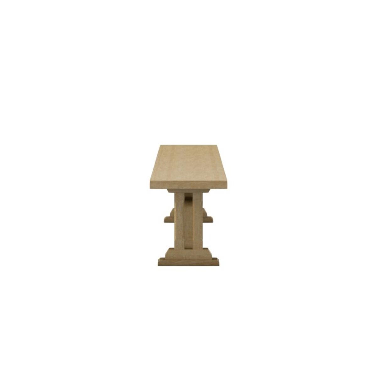 Alexa Trestle Bench Top & Base - BE-172TA - Image 32