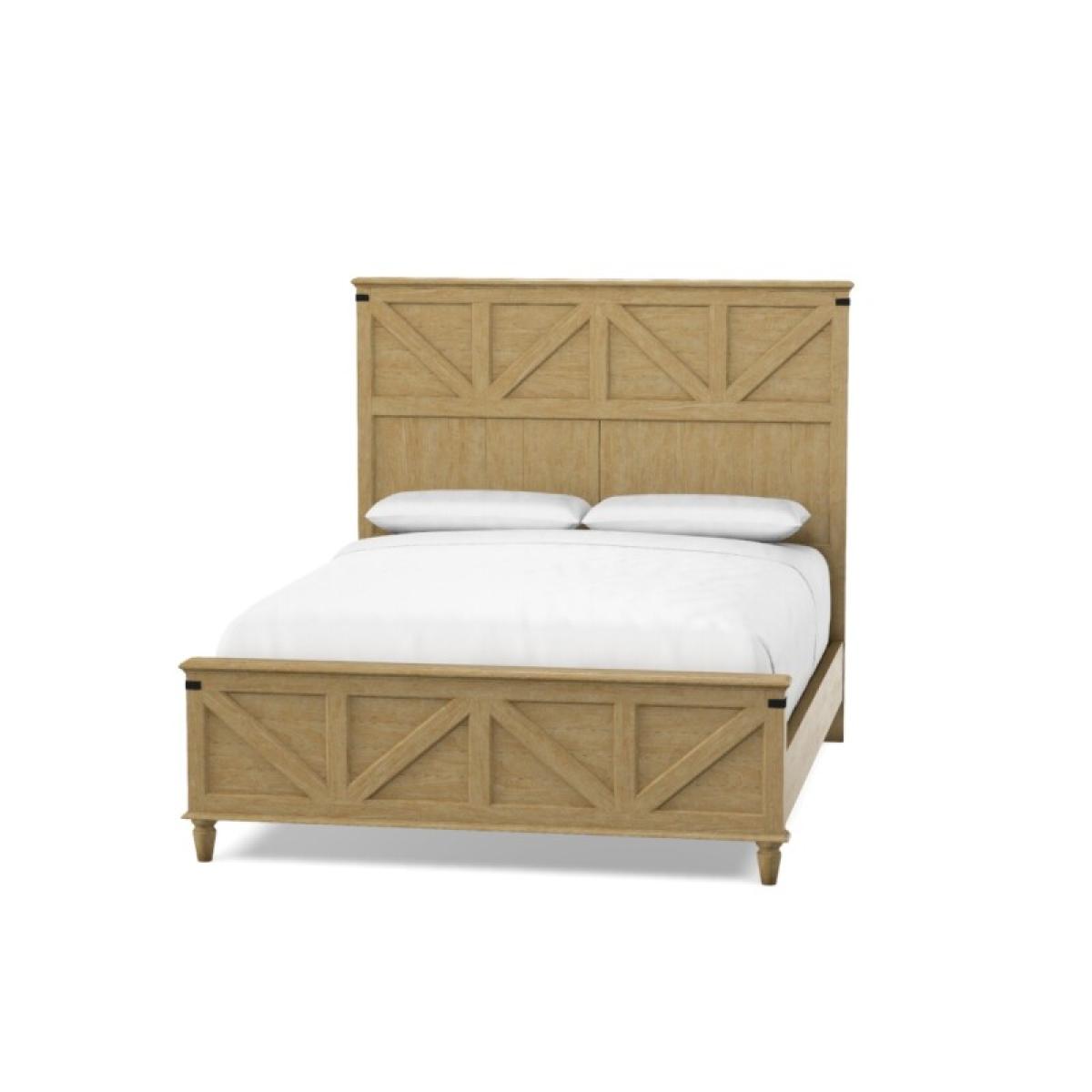 The Farmhouse Chic Rustic Bed: Available K & Q - Image 6