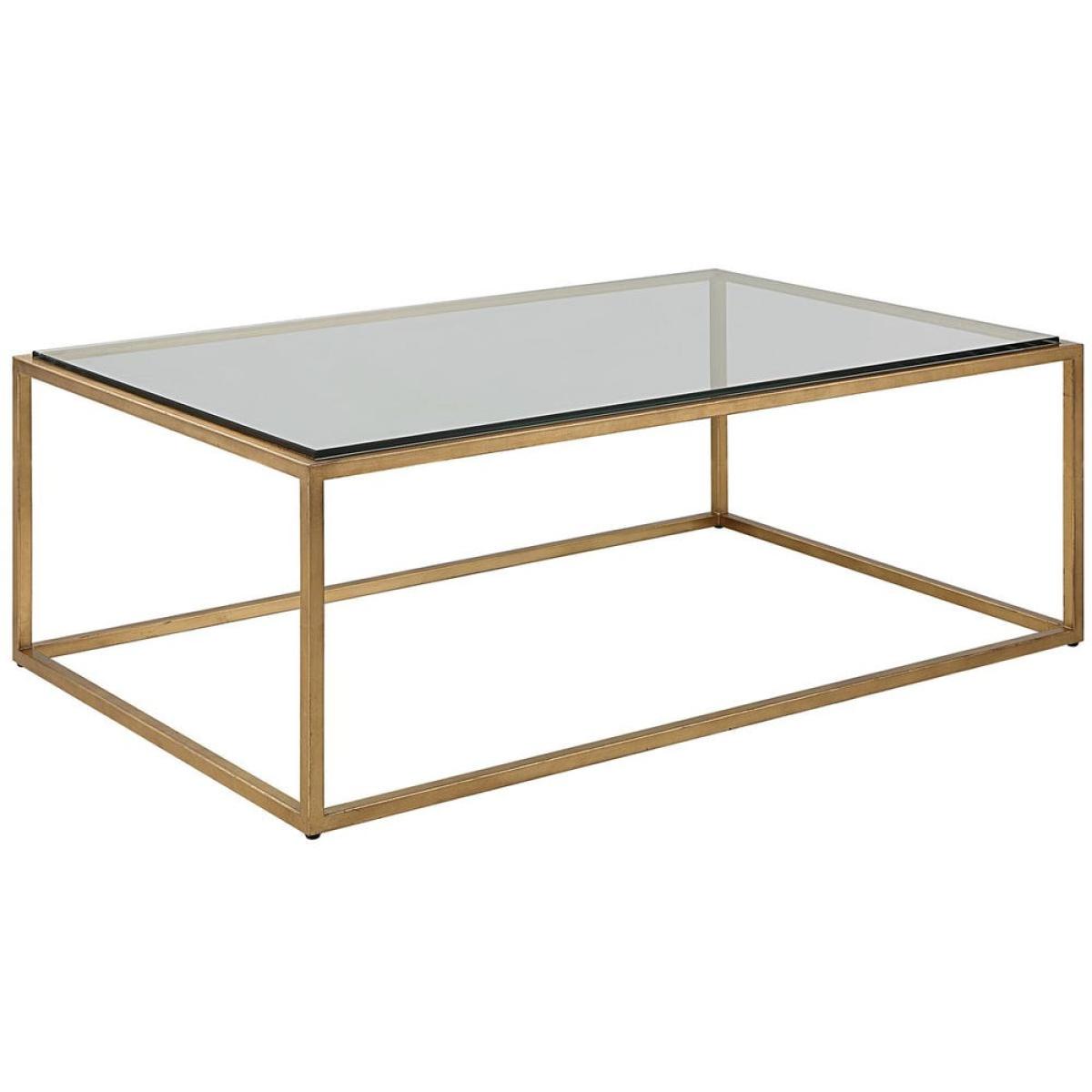 Bravura Coffee Table, Gold - Image 5