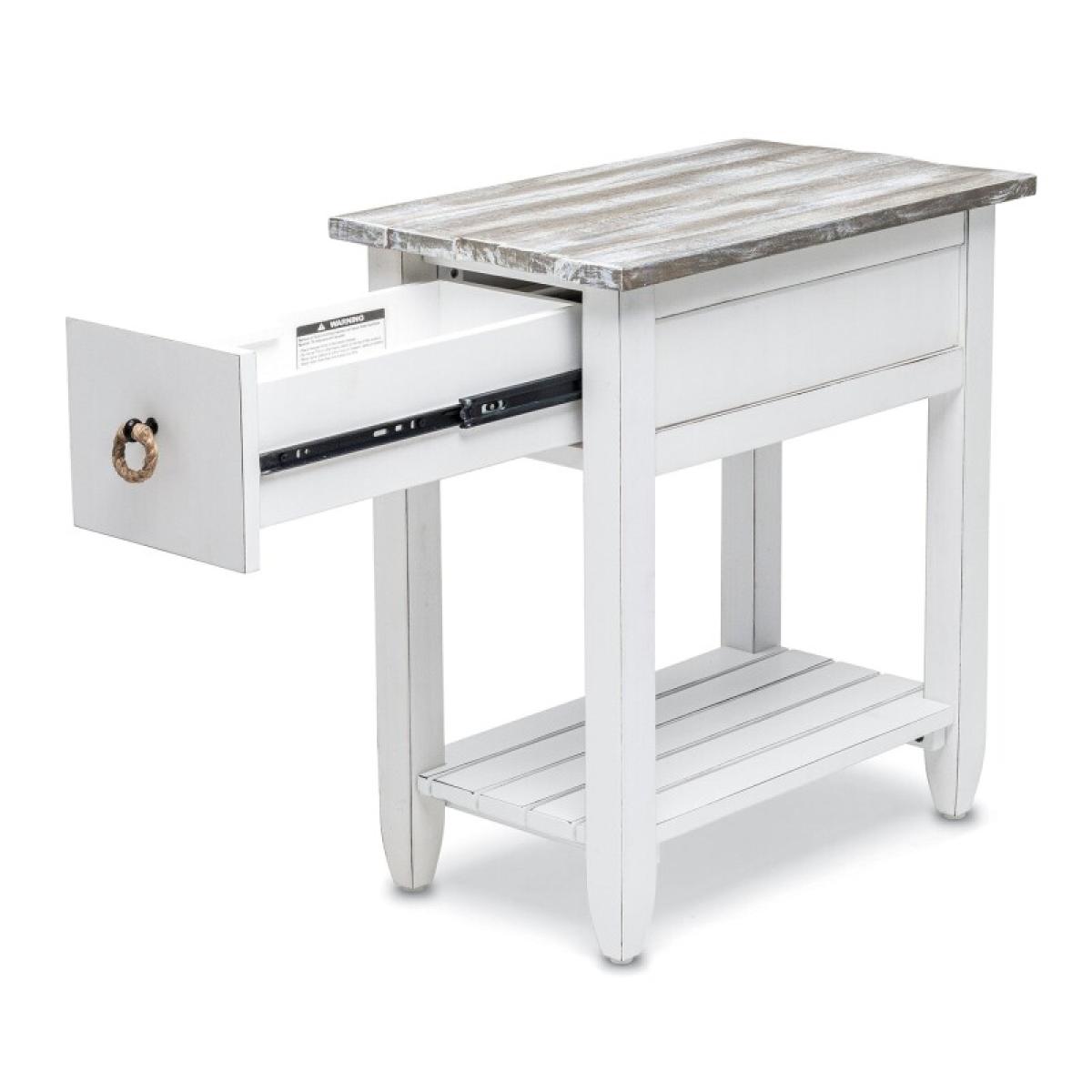 Picket Fence Chairside Table - Image 15