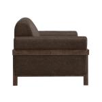 Wooden Frame & Base, Loveseat - Loft Brown - Image 4
