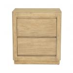 Hyde Park 2 Drawer Electrified Nightstand - Image 3