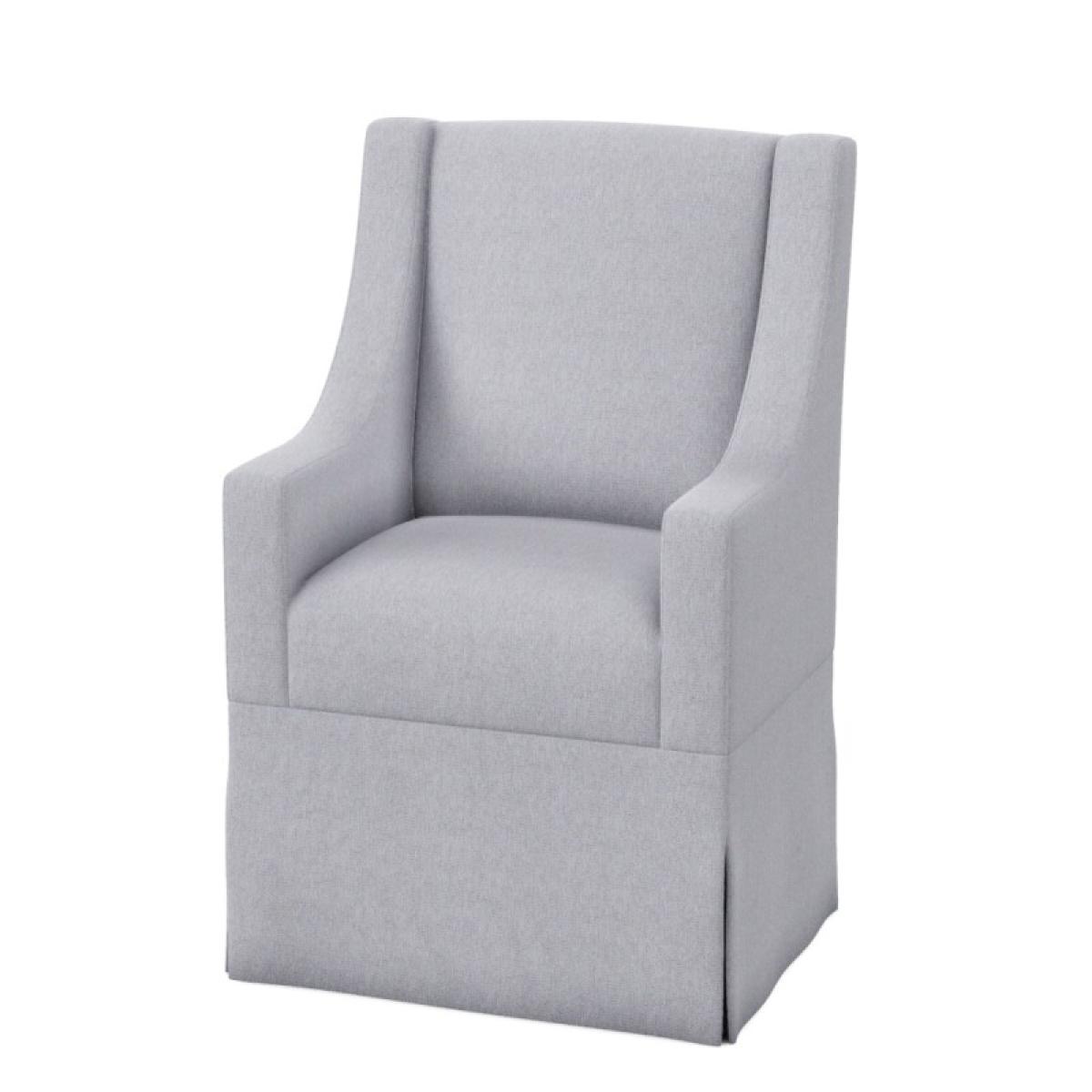 Slope Arm Slip Cover Chair - Image 7