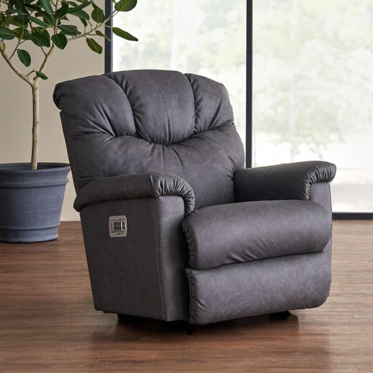 Lancer Power Wall Recliner W/ Headrest & Lumbar - Image 4