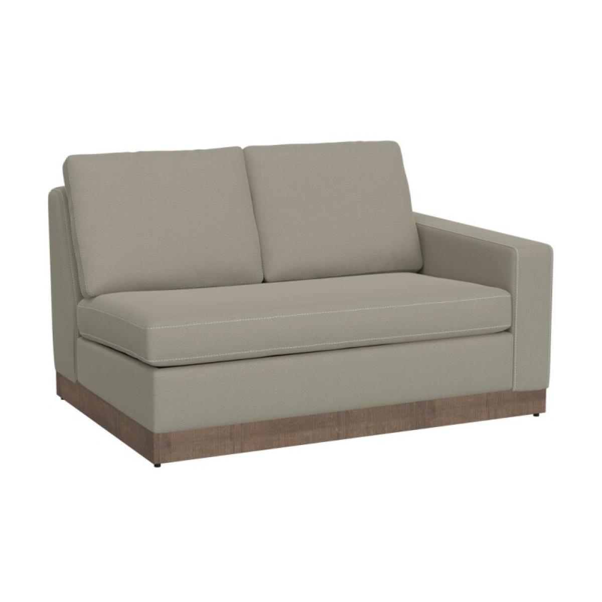 0d2bdabdfcb9904de56737c2858e7275 Wooden Frame & Base, Sectional Right-Arm Loveseat - Georgia - Image 1