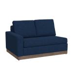 Wooden Frame & Base, Sectional Left-Arm Loveseat - Georgia