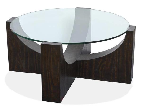 Beckham T6336-45 Round Cocktail Table w/Casters - Image 5