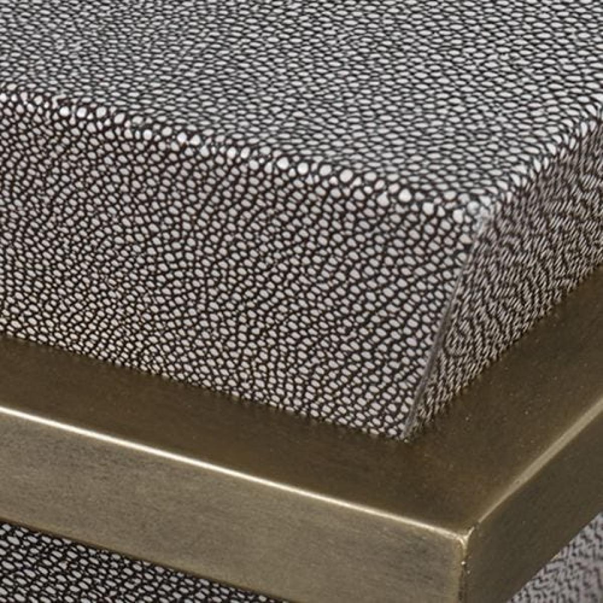 Bertrand Accent Table, Shagreen - Image 3