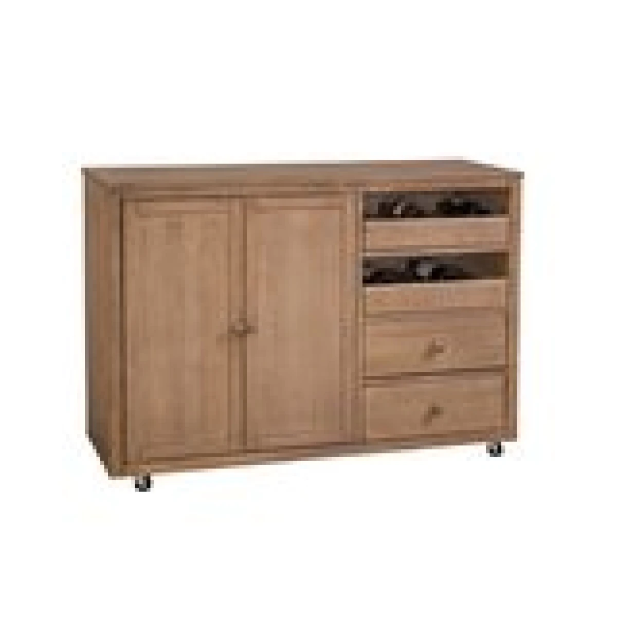 SoMa - Wine and Storage Cabinet in Flax - Image 5