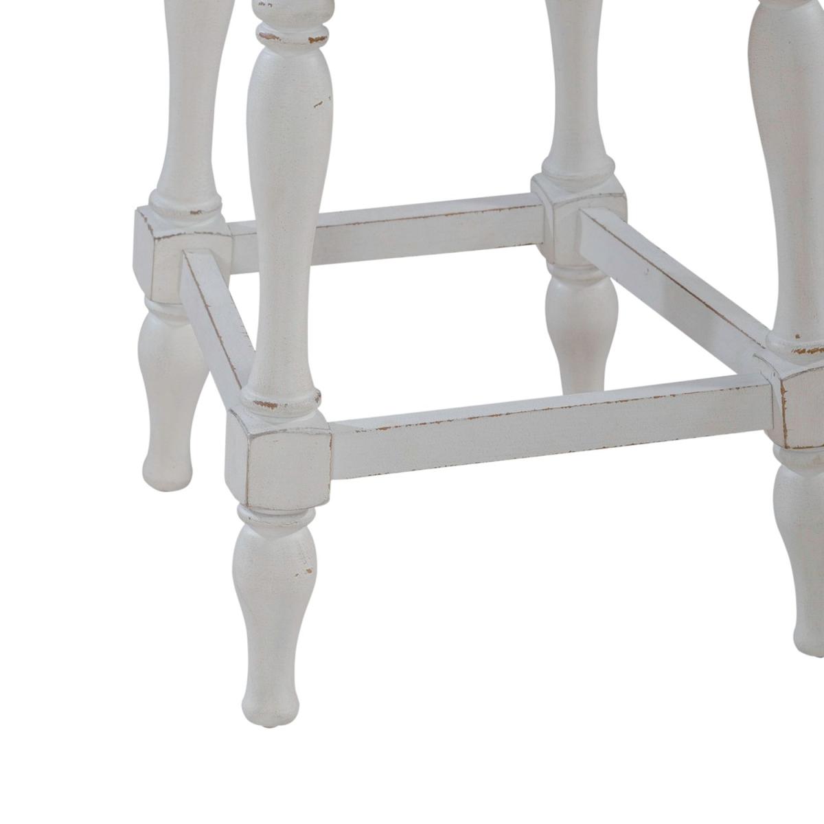 Magnolia Manor Ladderback Swivel Bar Stool - Image 9