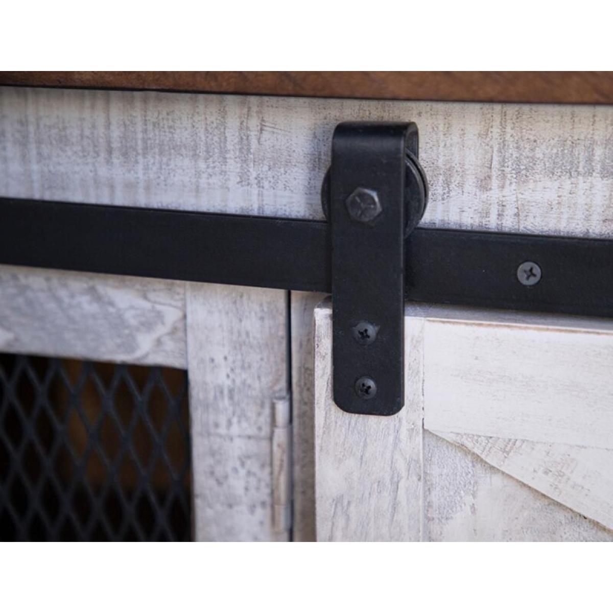 4 Door Sofa Table - Pueblo - Image 5