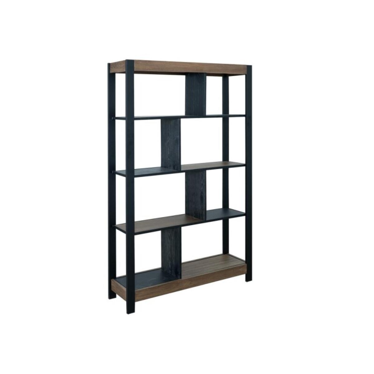 8 Shelves, Bookcase - Tuxedo - Image 2