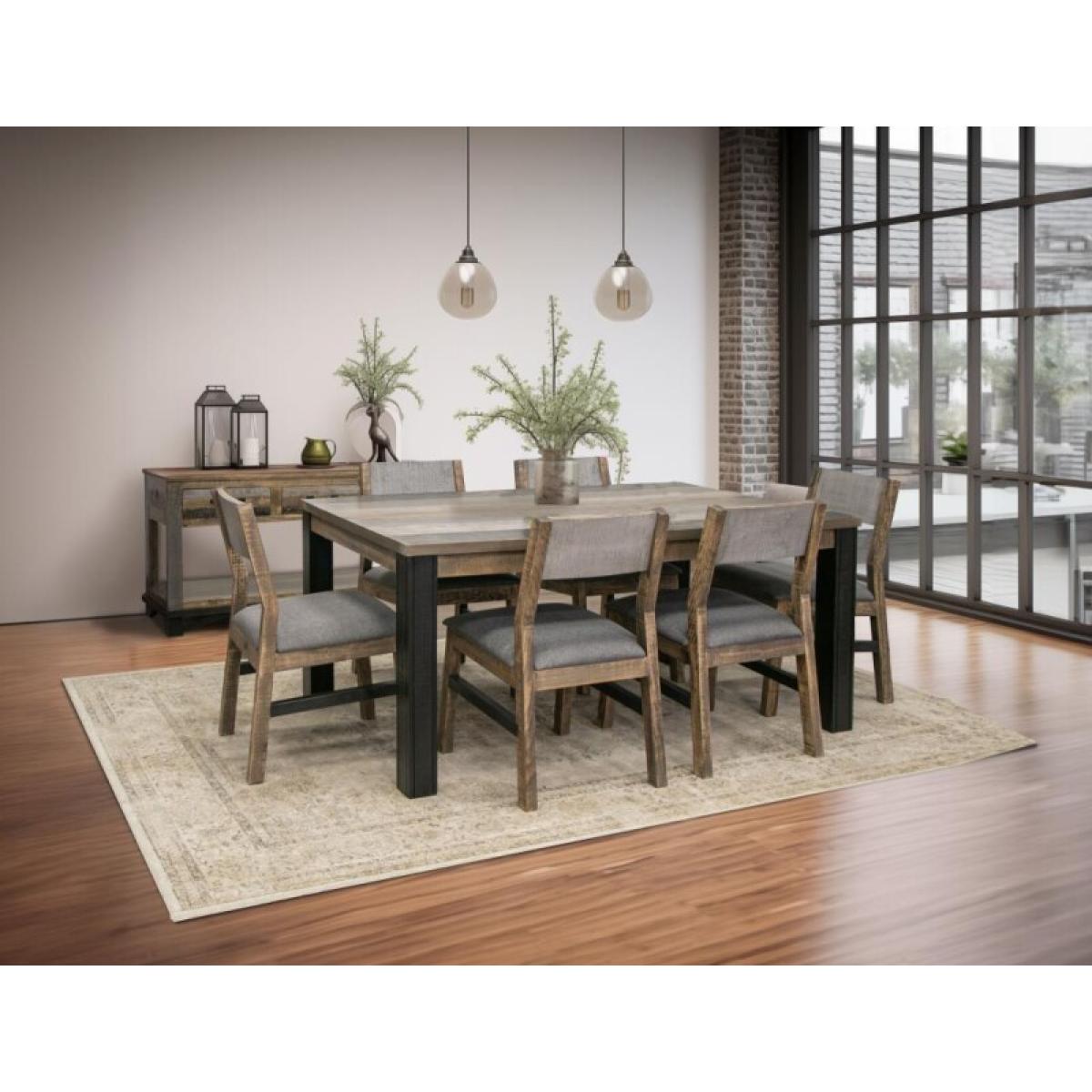 Loft Brown 65" Table - Image 3