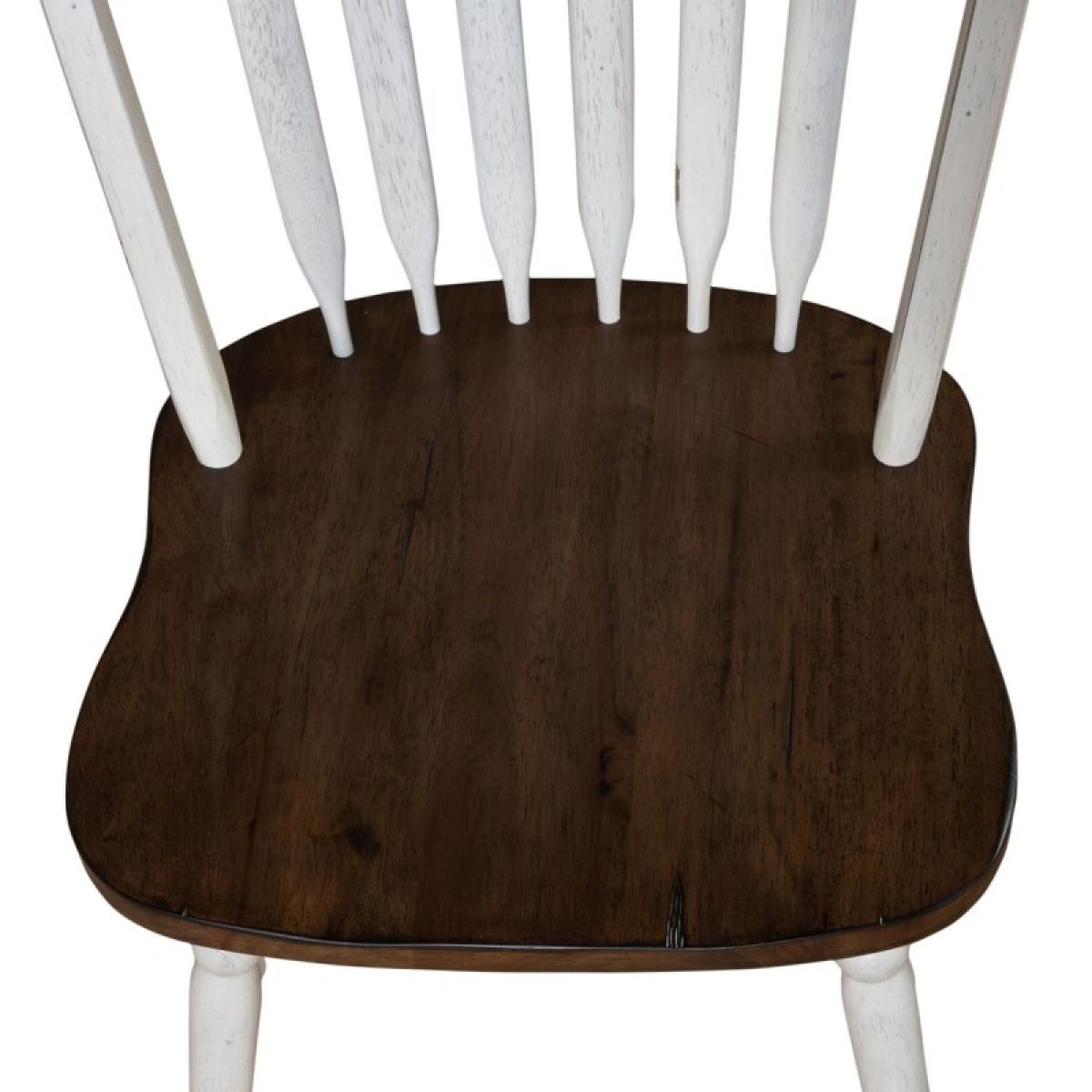 Carolina Crossing Windsor Side Chair- White - Image 7