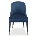 Brie Armless Chair, Sapphire, 2 Per Box, Priced Each