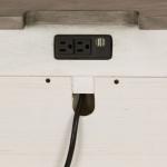 Abbey Park 2 Drawer Night Stand w/ Charging Station - Image 8
