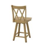 24'' XX Back Swivel Counter Stool - Image 25