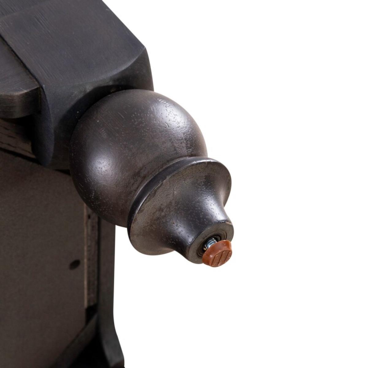 Americana Farmhouse Bedside Chest w/ Charging Station - Black - Image 19