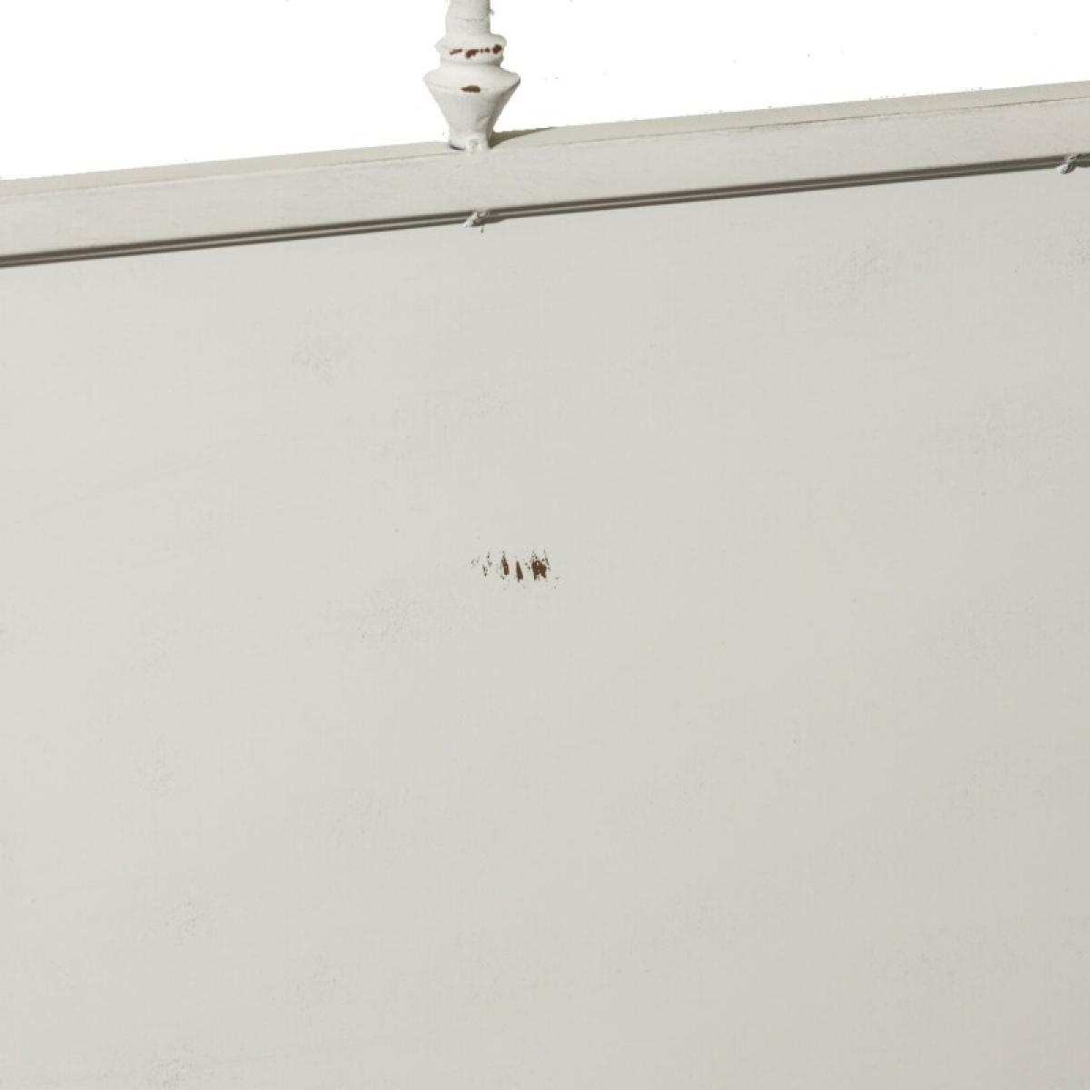 Vintage Series Queen Metal Bed - Antique White - Image 8