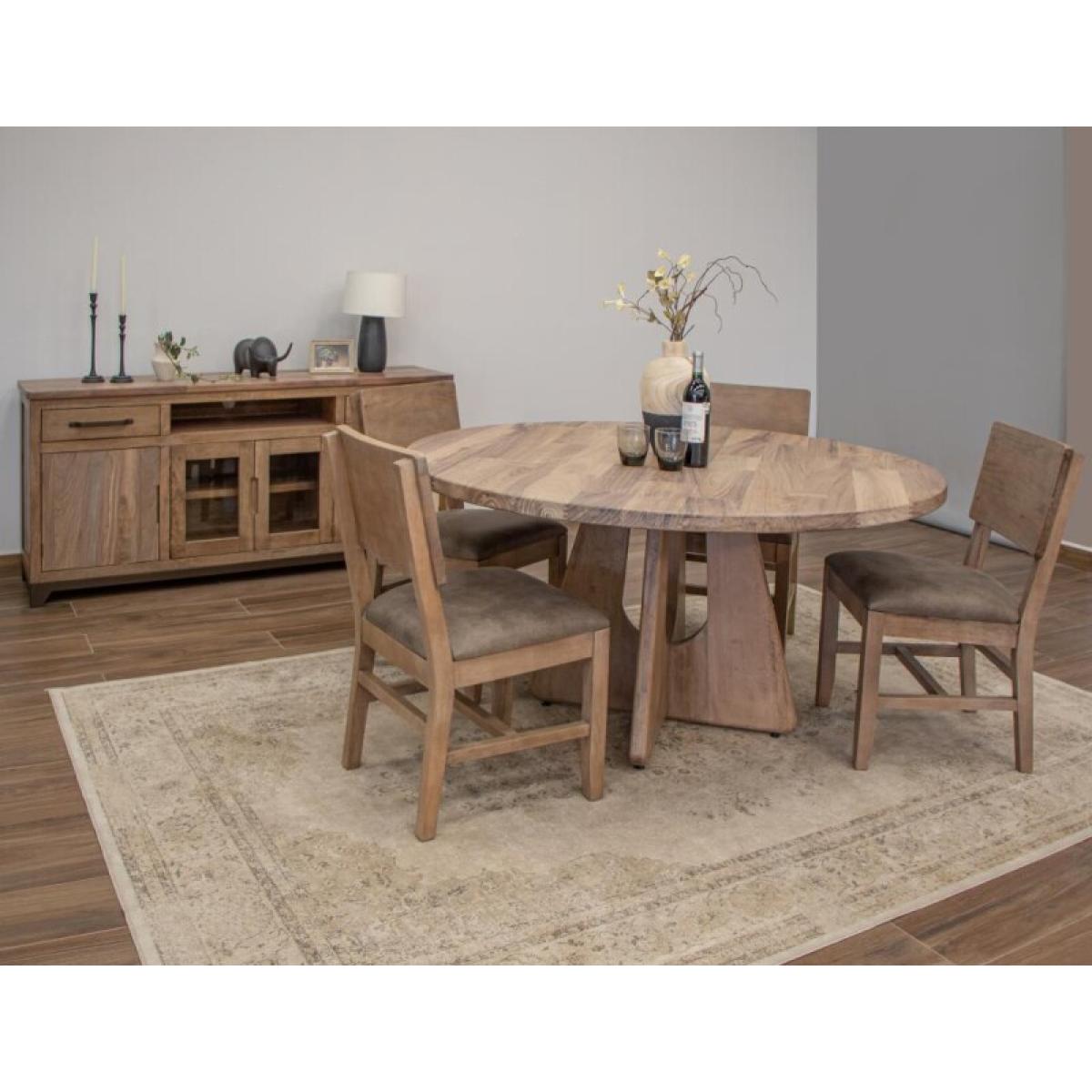 Round Table top - Natural Parota - Image 5