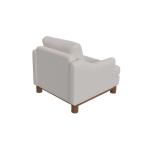 Wooden Frame & Base, Armchair - Olimpia - Image 4