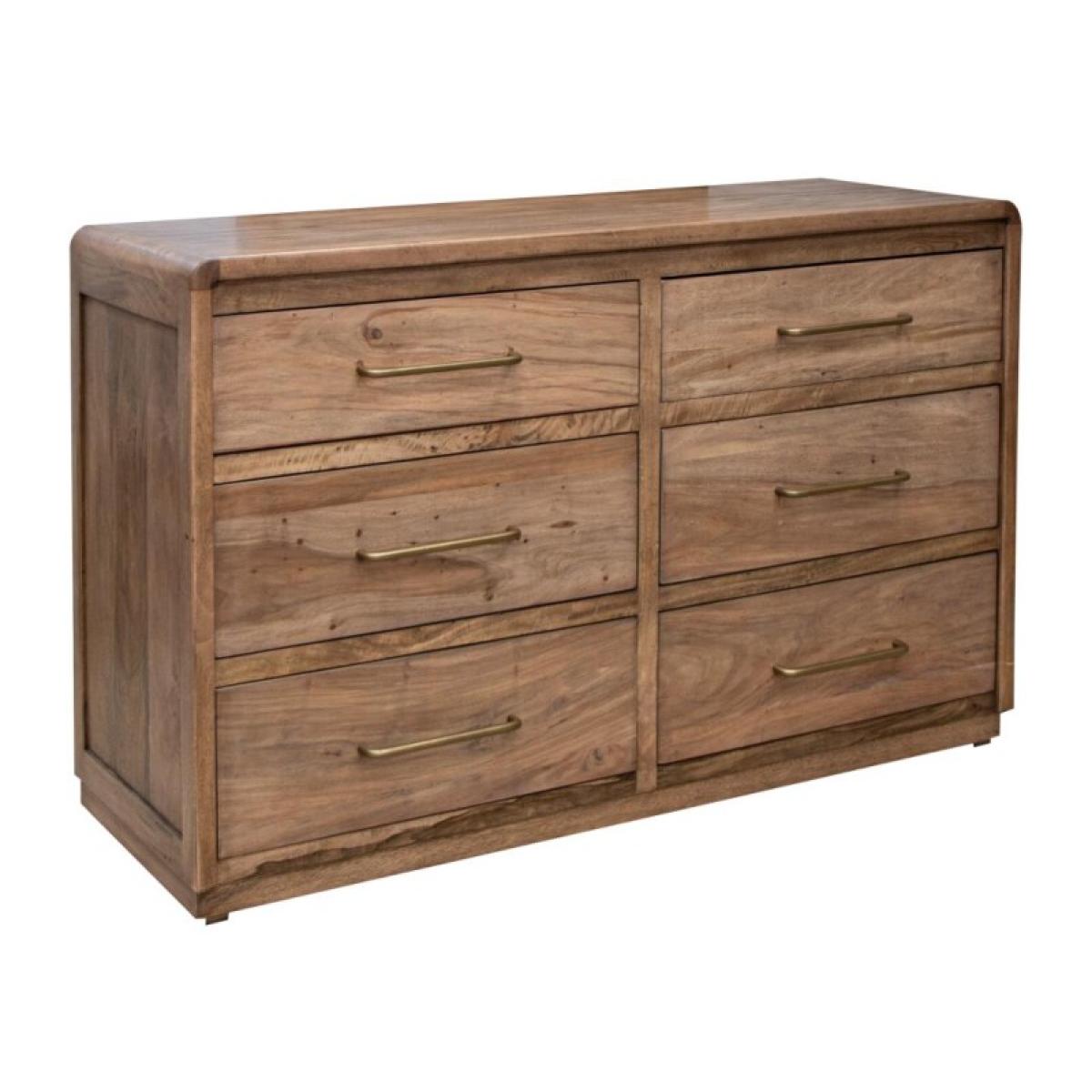 6 Drawer Dresser - Mezquite - Image 3