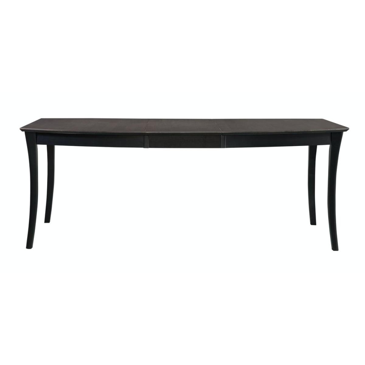 Cosmopolitan Collection - Butterfly Extension Table in Coal & Black - Image 2