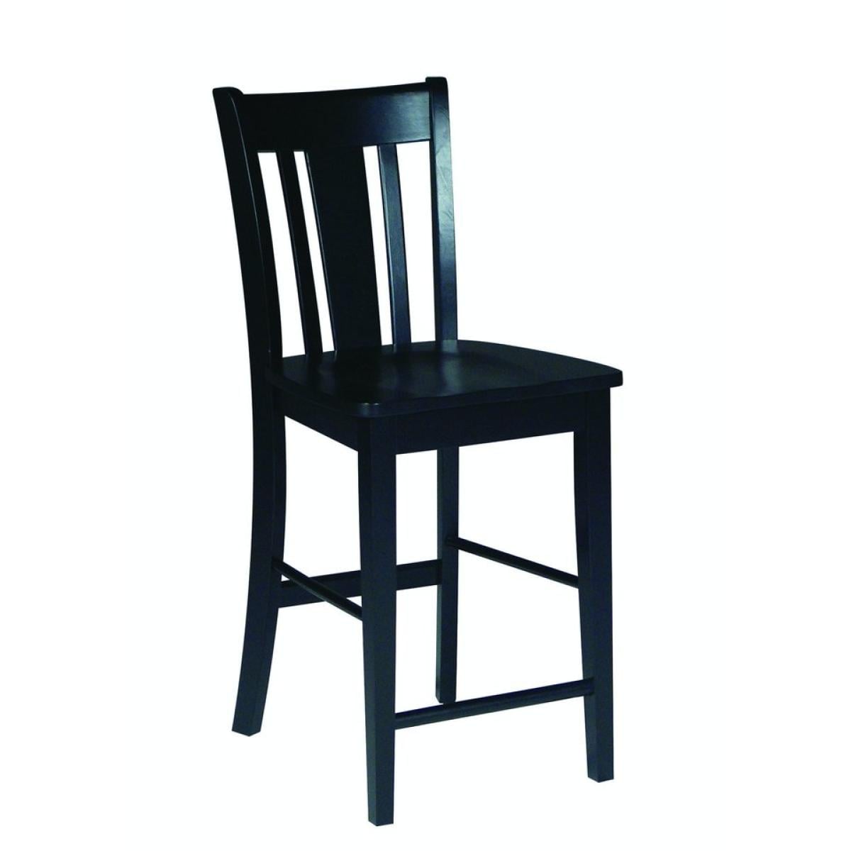 0f7dc3ffcd4fed74c9c75b0e5b191dca Dining Essentials - San Remo Stool in Black - Image 1