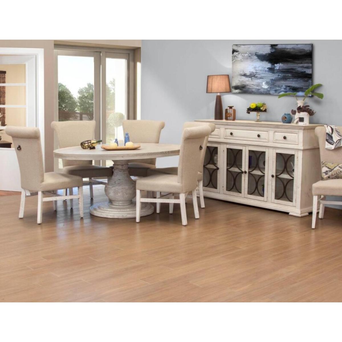 Bonanza Ivory, Round Dining Table - Bonanza - Image 5