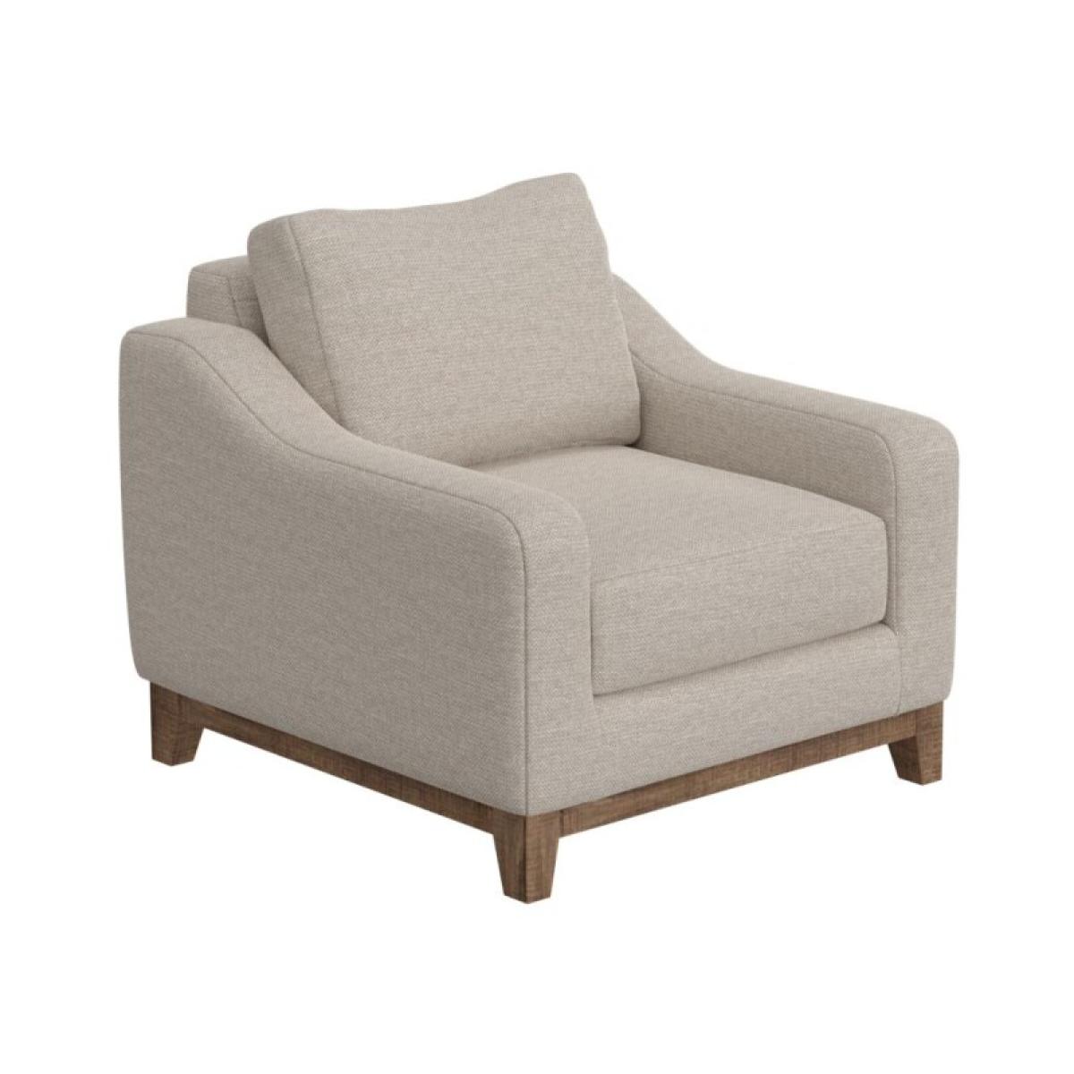 Wooden Frame & Base, Armchair - Olivo - Image 2