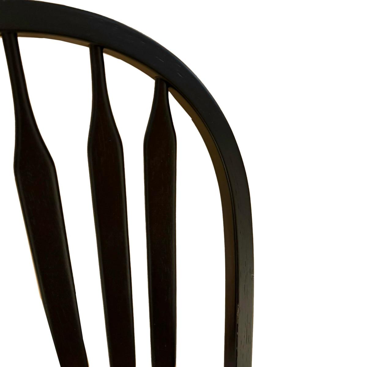 Carolina Crossing Windsor Swivel Counter Chair - Black - Image 7