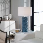 Ciji Table Lamp, Blue - Image 3